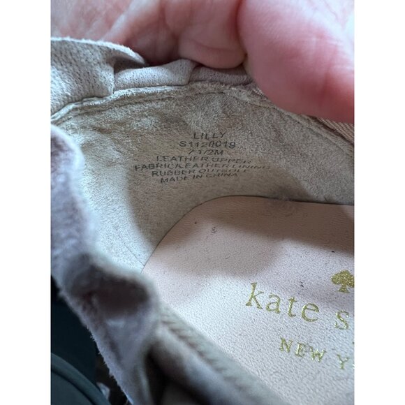 Kate Spade Womens Lilly Pink Slip-On Sneakers Size 7.5M - Picture 5 of 9